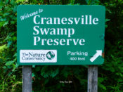 Cranesville Swamp Preserve boardwalk entry